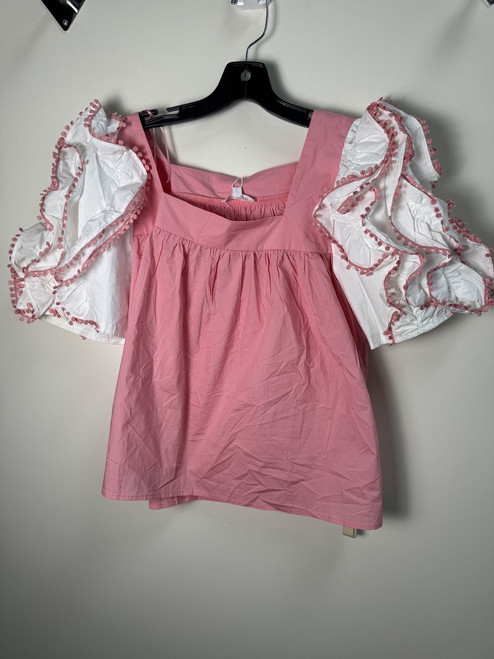 Vist Large View of Product Image Which is Used Unbranded Short Sleeve Top L-12/14