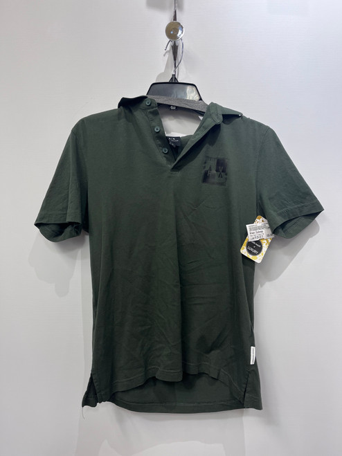 Vist Large View of Product Image Which is Used Armani Exchange Mens Short Sleeve Top M/15-15.5