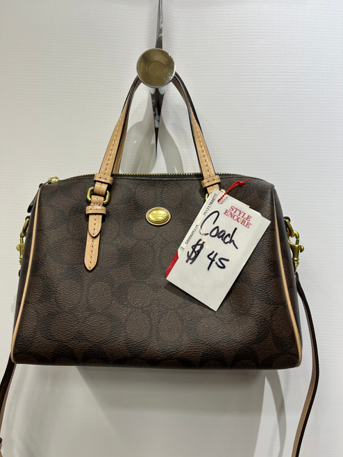 Vist Large View of Product Image Which is Used Coach Small Leather Handbag