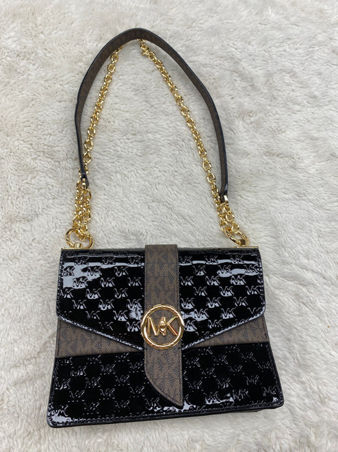 Vist Large View of Product Image Which is Used Michael Michael Kors Small Leather Handbag