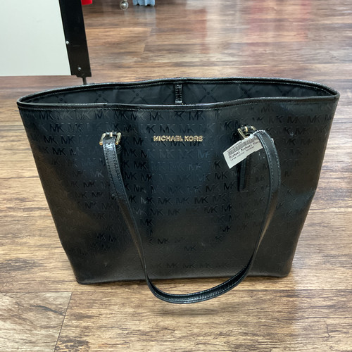 Vist Large View of Product Image Which is Used Michael Michael Kors Large Leather Handbag