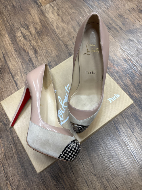 Vist Large View of Product Image Which is Used Christian Louboutin High Heels 7.5