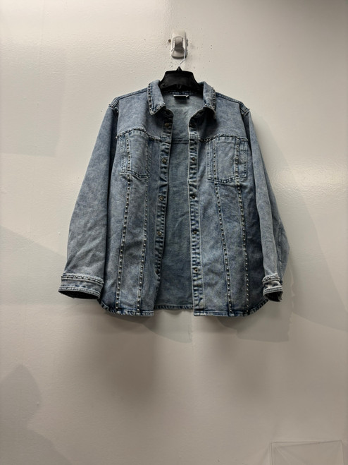 Vist Large View of Product Image Which is Used KAFFE Denim Jacket XL-16