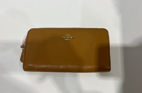 Vist Large View of Product Image Which is Used Coach Leather Wallet