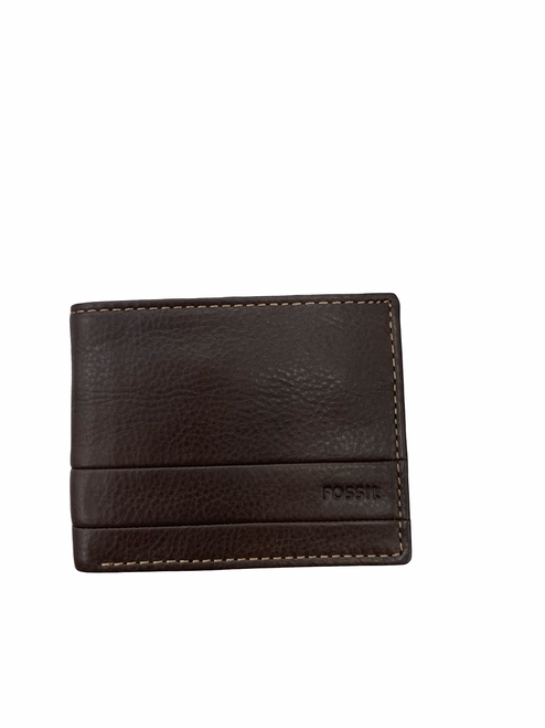 Vist Large View of Product Image Which is Used Fossil Mens Leather Wallet
