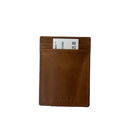 Vist Large View of Product Image Which is Used J. Crew Mens Leather Wallet