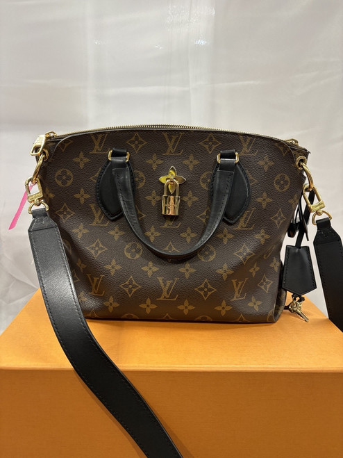 Vist Large View of Product Image Which is Used Louis Vuitton Monogram Flower Zipped PM Tote Bag