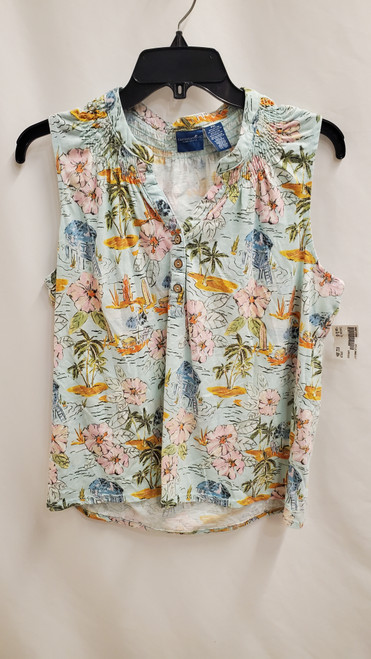 Vist Large View of Product Image Which is Used Unbranded Sleeveless Top XL-16