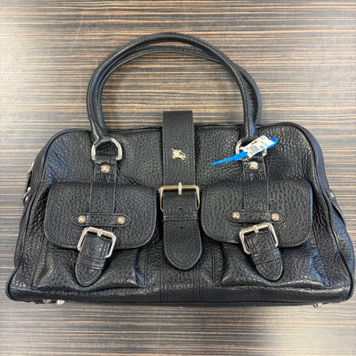 Vist Large View of Product Image Which is Used Burberry Large Leather Handbag