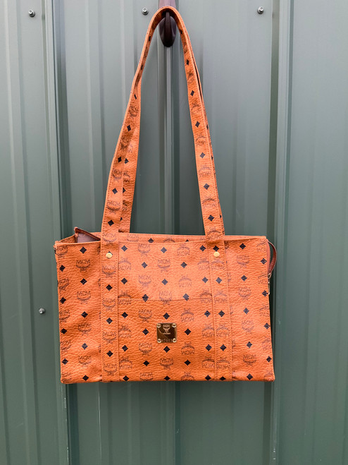 Vist Large View of Product Image Which is Used MCM Munchen Large Leather Handbag