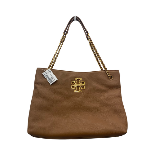 Vist Large View of Product Image Which is Used Tory Burch Large Leather Handbag
