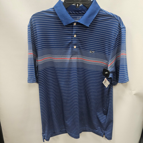 Vist Large View of Product Image Which is Used Vineyard Vines Mens Short Sleeve Top S/14-14.5