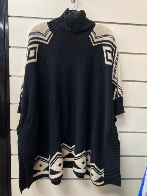 Vist Large View of Product Image Which is Used Unbranded Poncho Heavyweight Sweater L-12/14