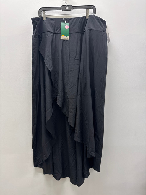 Vist Large View of Product Image Which is Used NWT Black Halara Active Long Skirt with Shorts 3X 22 /36 (plus)