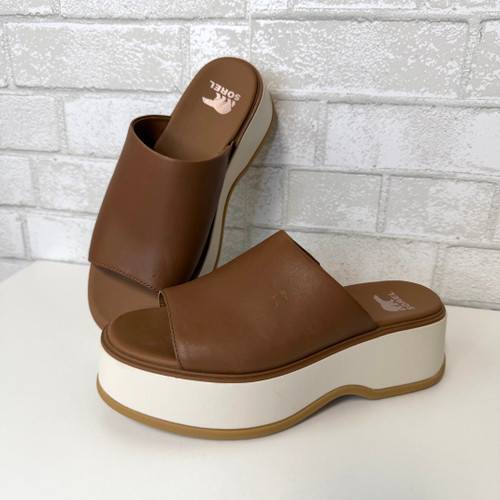 Vist Large View of Product Image Which is Used Sorel Wedge Sandals 7.5