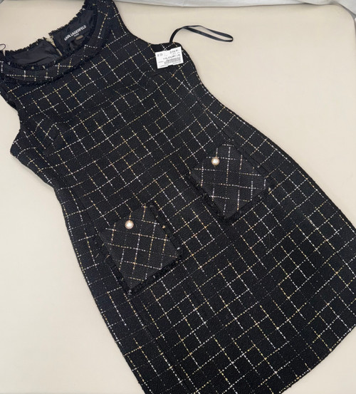 Vist Large View of Product Image Which is Used Karl Lagerfeld Paris Short Dress F M-8/10