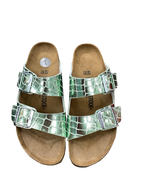Vist Large View of Product Image Which is Used Birkenstock Sandals 9