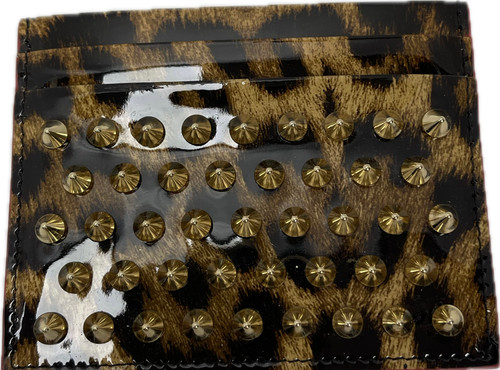 Vist Large View of Product Image Which is Used Christian Louboutin Leather Wallet