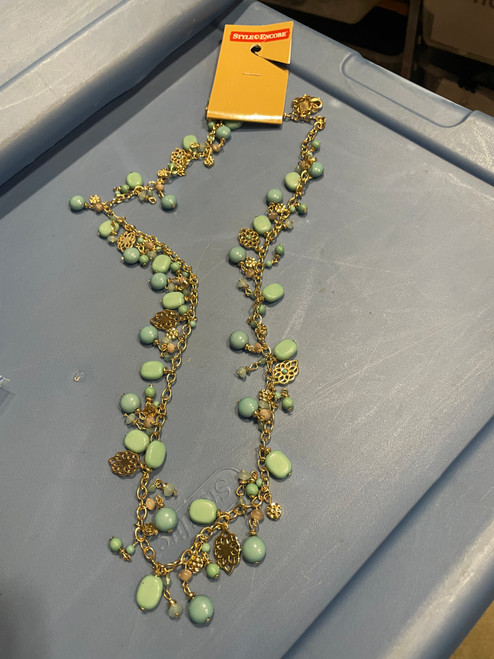 Vist Large View of Product Image Which is Used Turquoise Necklace