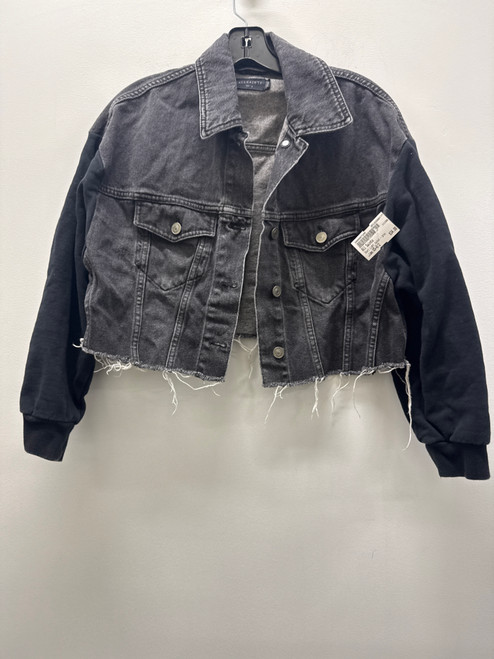 Vist Large View of Product Image Which is Used Black All Saints Short Light Jacket XS-0/2