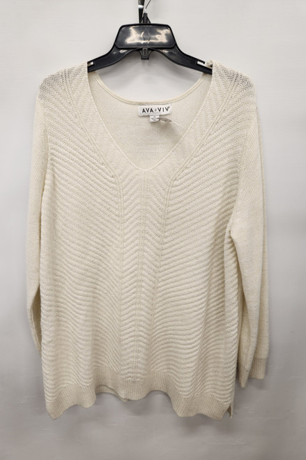 Vist Large View of Product Image Which is Used Ava & Viv Lightweight Sweater 2X-20