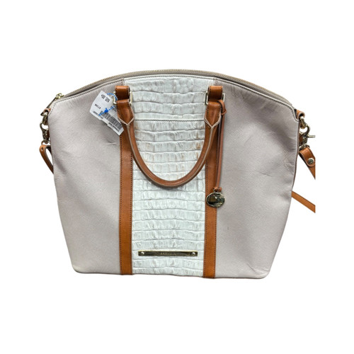 Vist Large View of Product Image Which is Used Brahmin Large Leather Handbag