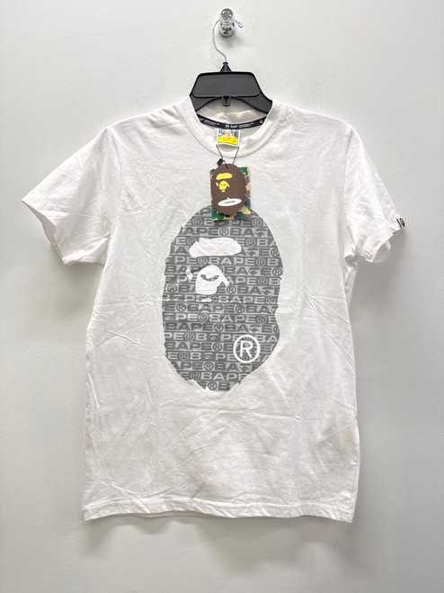 Vist Large View of Product Image Which is Used NWT White A Bathing Ape  Mens T-Shirt M