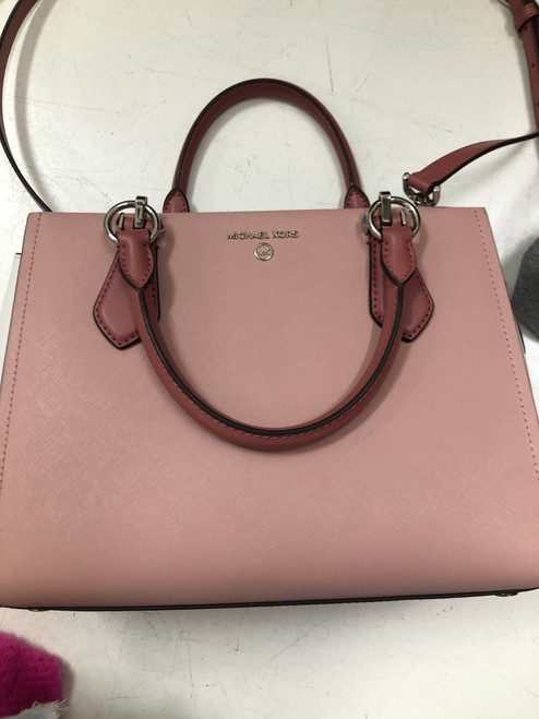 Vist Large View of Product Image Which is Used Michael Michael Kors Large Leather Handbag