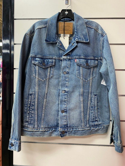 Vist Large View of Product Image Which is Used Levi's Mens Denim Jacket L