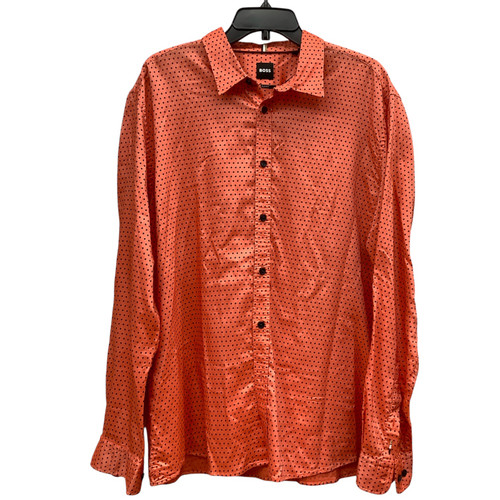 Vist Large View of Product Image Which is Used BOSS Mens Long Sleeve Top 2X/18-18.5