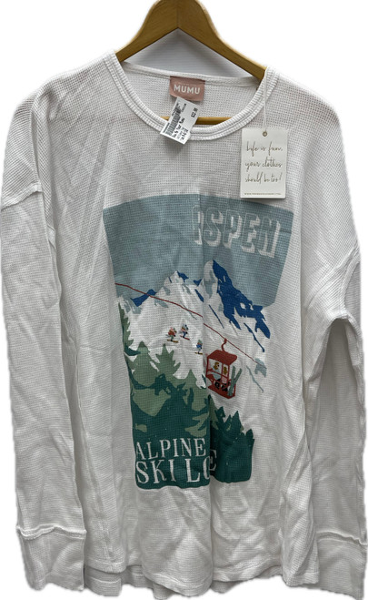 Vist Large View of Product Image Which is Used Show Me Your Mumu Long Sleeve Top M-8/10