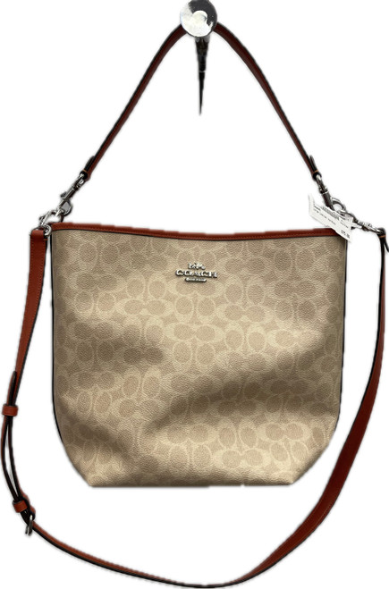 Vist Large View of Product Image Which is Used Coach Large Leather Handbag