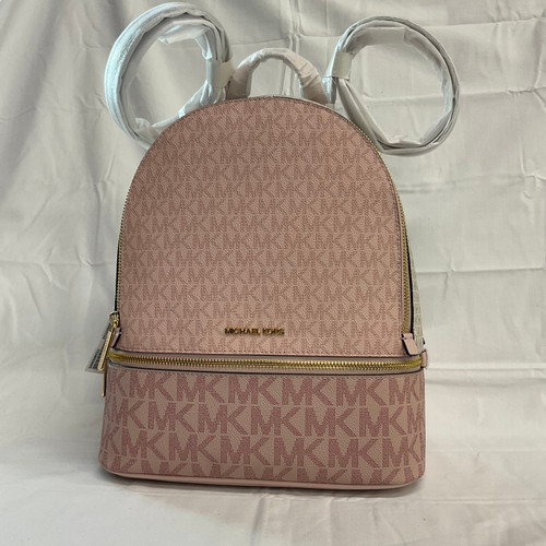 Vist Large View of Product Image Which is Used Michael Michael Kors Large Leather Handbag