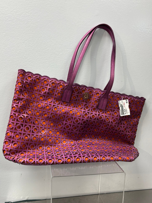 Vist Large View of Product Image Which is Used Tory Burch Large Handbag