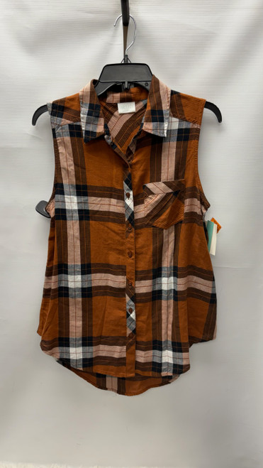 Vist Large View of Product Image Which is Used Abound Sleeveless Top S-4/6