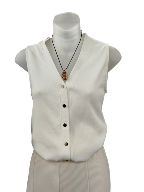 Vist Large View of Product Image Which is Used Ann Taylor Vest XS-0/2