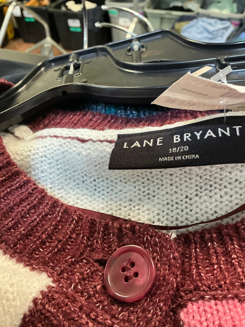 Vist Large View of Product Image Which is Used Lane Bryant Lightweight Sweater 1X-18