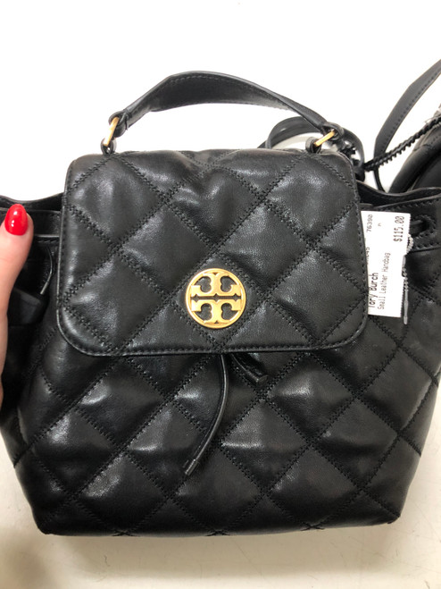 Vist Large View of Product Image Which is Used Tory Burch Large Leather Handbag