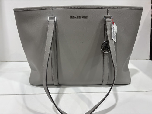 Vist Large View of Product Image Which is Used Michael Michael Kors Large Leather Handbag