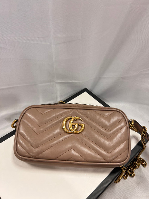 Vist Large View of Product Image Which is Used Gucci Small Leather Handbag