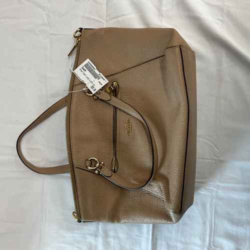 Vist Large View of Product Image Which is Used Coach Large Leather Handbag