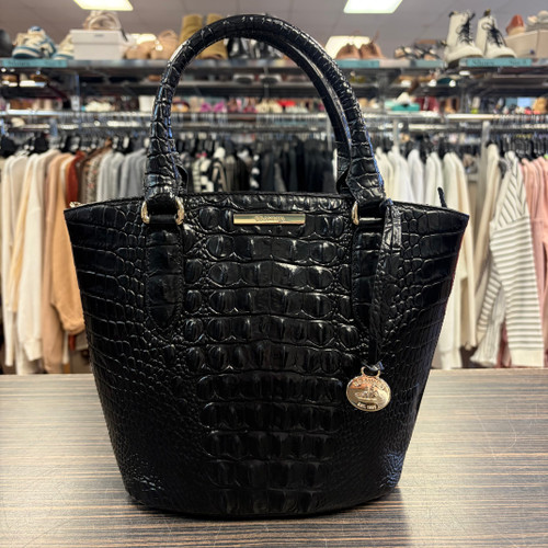 Vist Large View of Product Image Which is Used Brahmin Large Leather Handbag