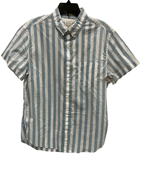 Vist Large View of Product Image Which is Used J. Crew Mens Short Sleeve Top L/16-16.5