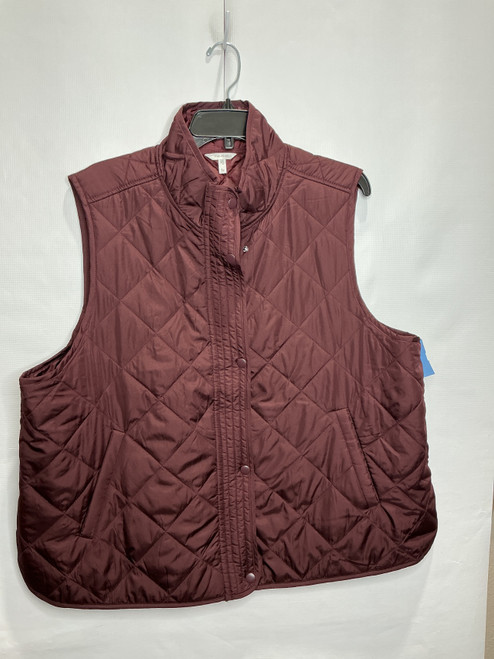 Vist Large View of Product Image Which is Used Maurices Lightweight Vest 1X-18