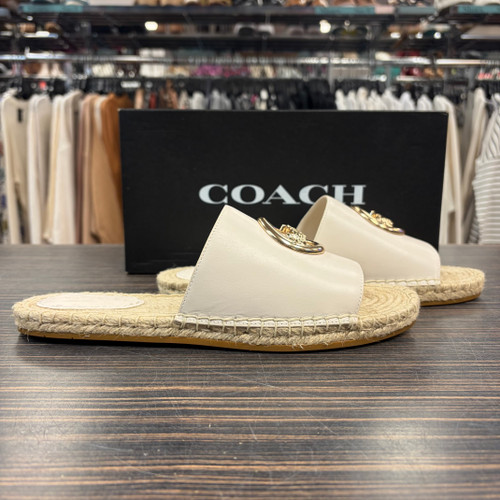 Vist Large View of Product Image Which is Used Coach Sandals 9