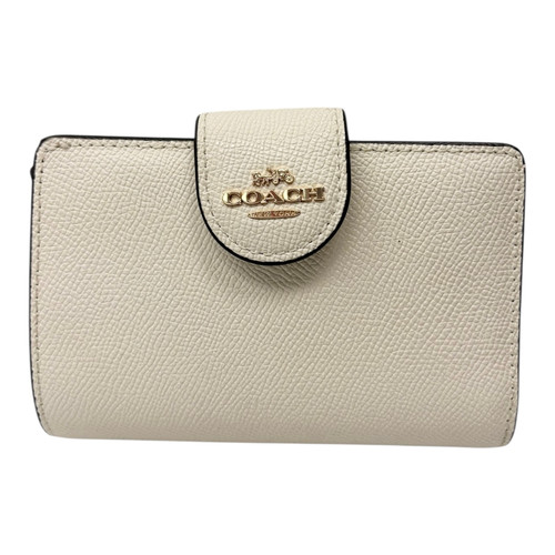 Vist Large View of Product Image Which is Used Coach Leather Wallet