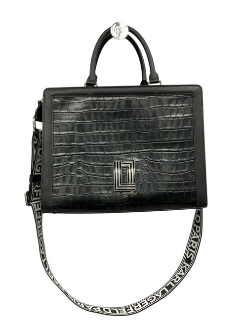 Vist Large View of Product Image Which is Used Karl Lagerfeld Xlarge Leather Handbag
