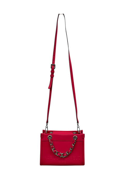 Vist Large View of Product Image Which is Used Karl Lagerfeld Small Leather Handbag