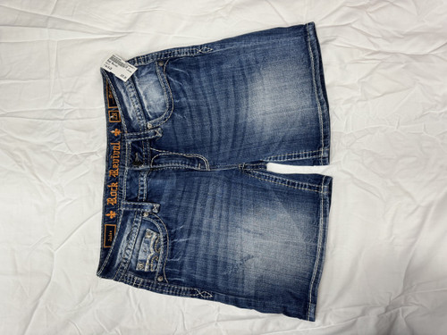 Vist Large View of Product Image Which is Used Rock Revival Shorts 6-28