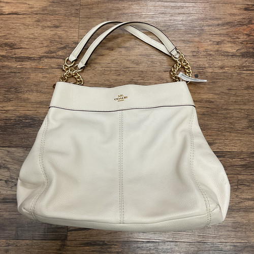 Vist Large View of Product Image Which is Used Coach Large Leather Handbag